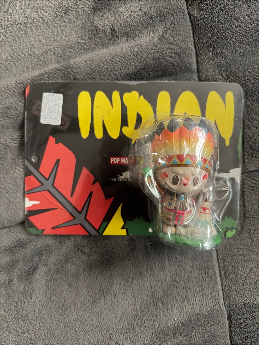 2020 Labubu Indian Hangcard. Sealed.
